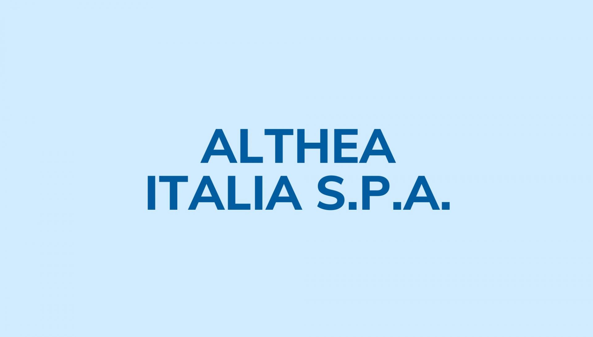 Althea Italia