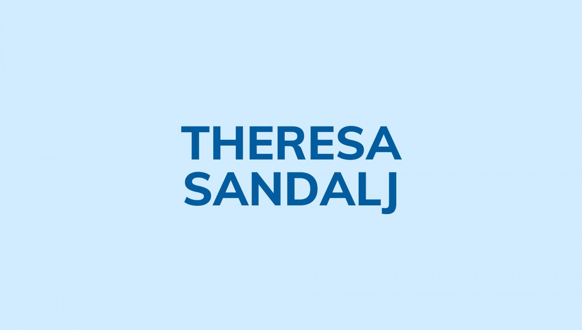 Theresa Sandalj