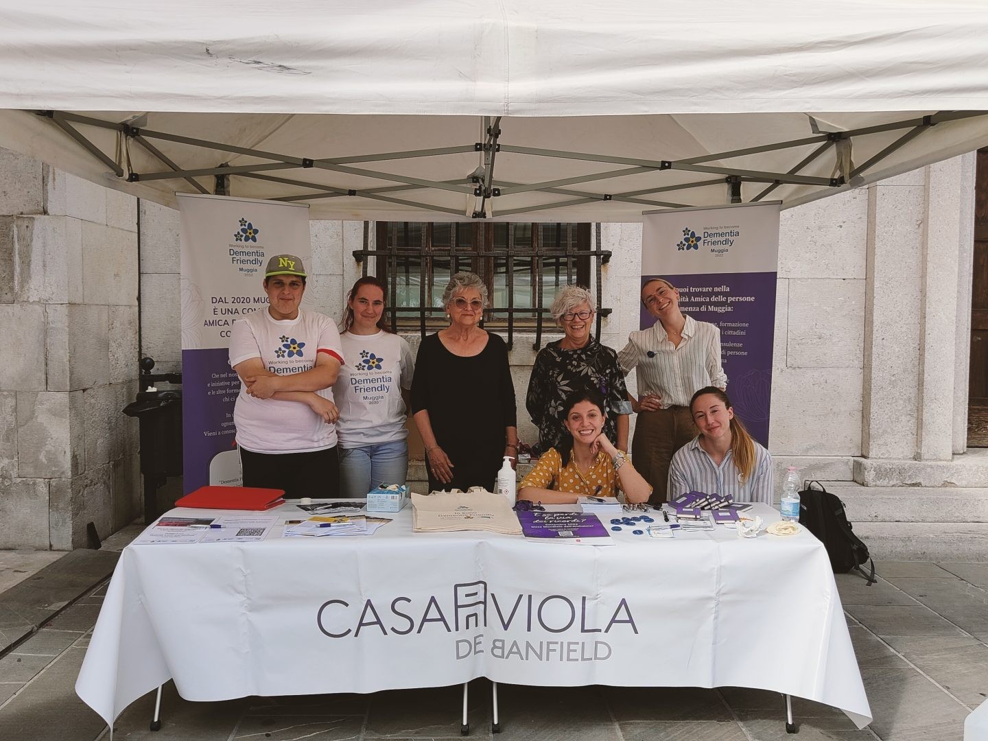 Banchetto Muggia per Mese Mondiale Alzheimer
