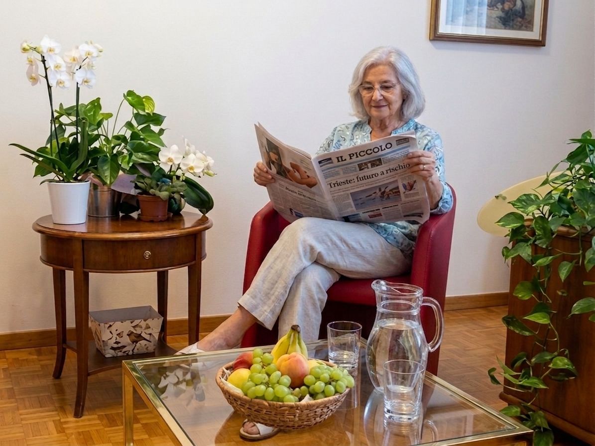 Creare un nuovo album fotografico è un'ottima attività natalizia per persone fragili