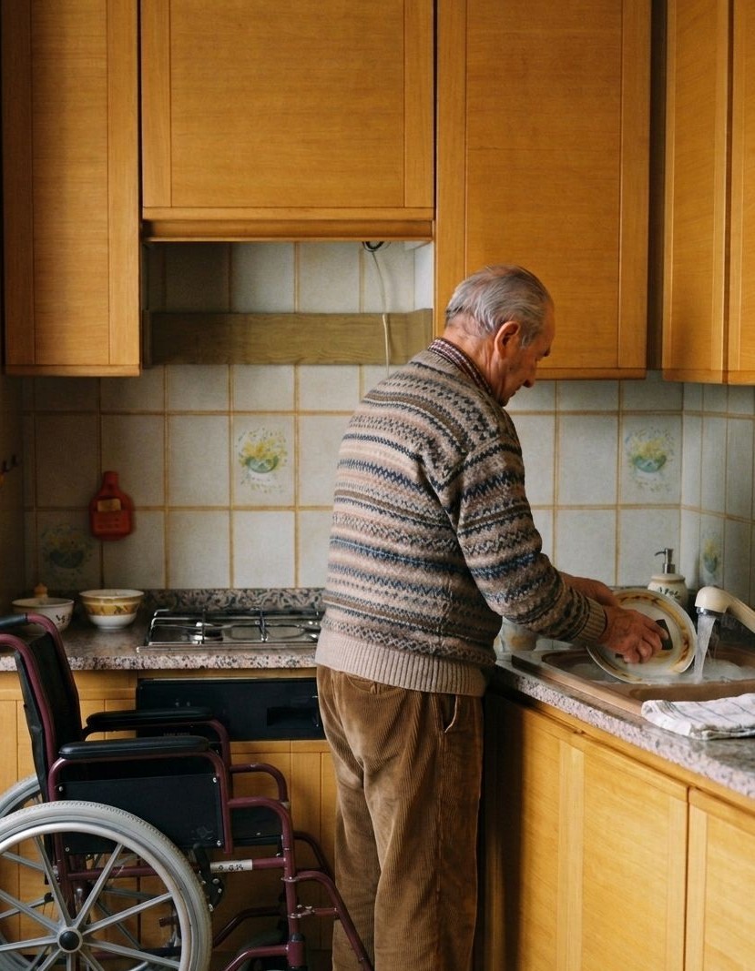 Creare un nuovo album fotografico è un'ottima attività natalizia per persone fragili