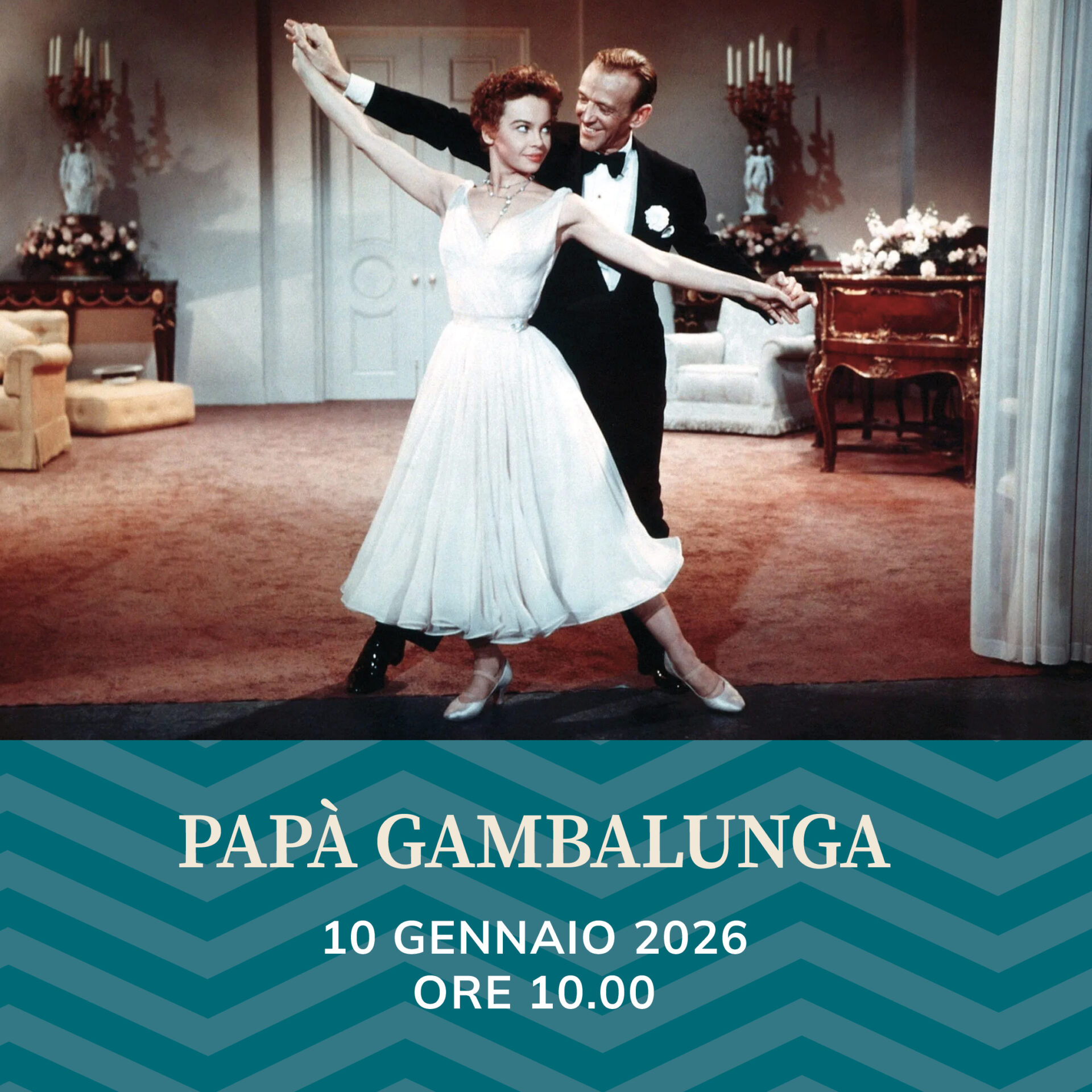 Immagine tratta da Papà Gambalunga, primo spettacolo di un Cinema per Amico