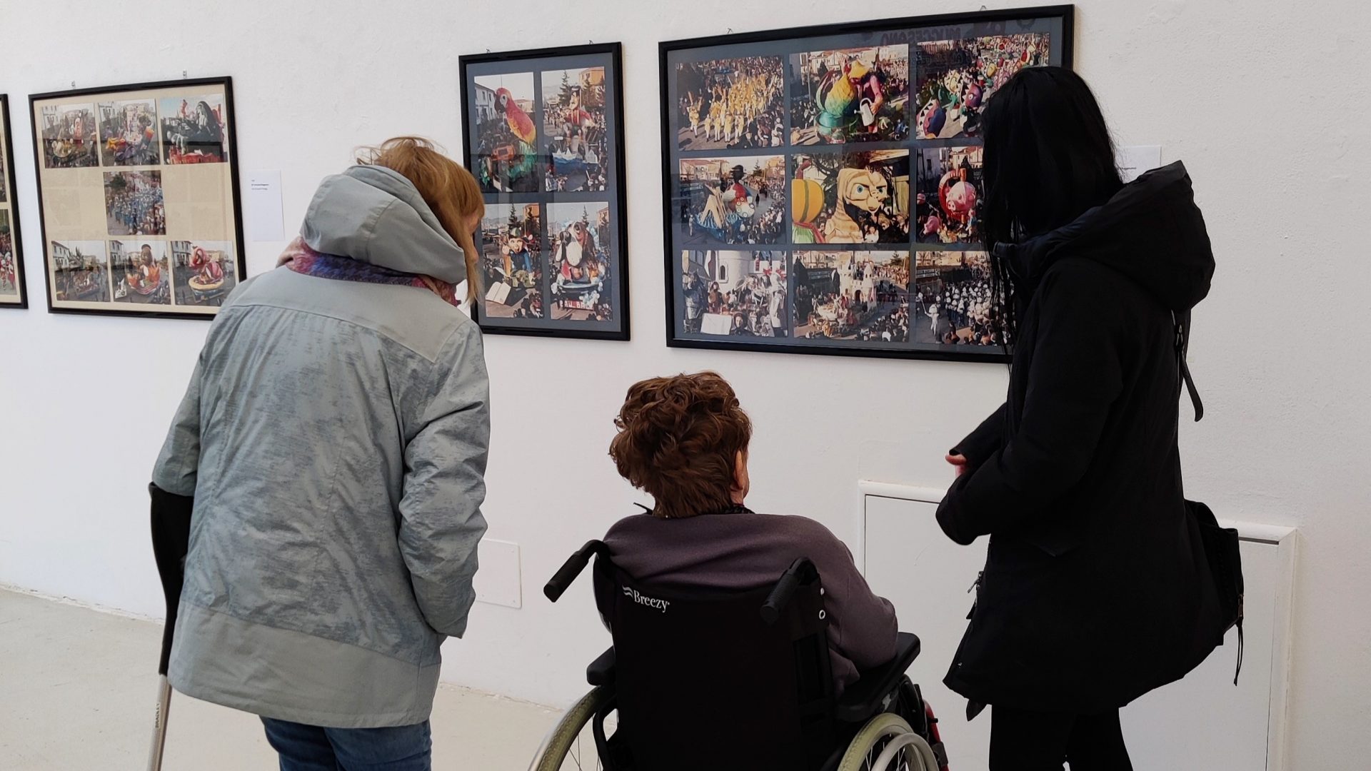Un'istantanea dalle visite guidate della Dementia Friendly Community di Muggia al Museo Ugo Carà